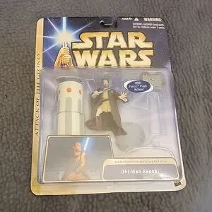 Star Wars Attack of the Clones Set OBI-WAN KENOBI Kamino Confrontation